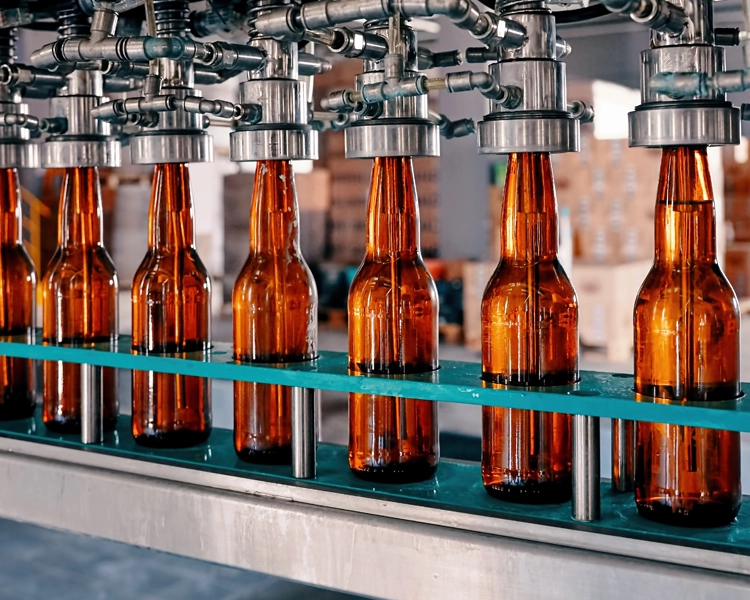 Applications – Food, Beverage and Packaging – Bottle Handling Equipment